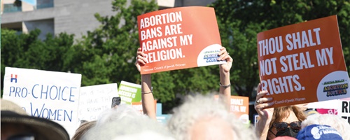 NCJW Rally for Abortion Justice 2022
